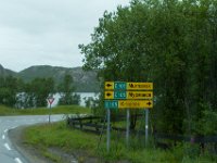 130722 Noorwegen IMG 1679  Ook de wegaanduidingen zijn 2-talig