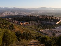 Granada in de avondzon : Europa, Granada, Reisen, Spanje