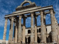 Temple of Diana : Algarve, Europa, Merida, Portugal, Reisen, Spanje, europa